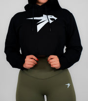 Lady Animal - Women's Cropped Hoodie