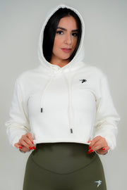 Lady Animal - Women's Cropped Hoodie