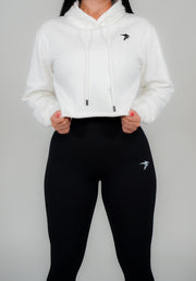 Lady Animal - Women's Cropped Hoodie