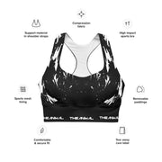 Longline sports bra